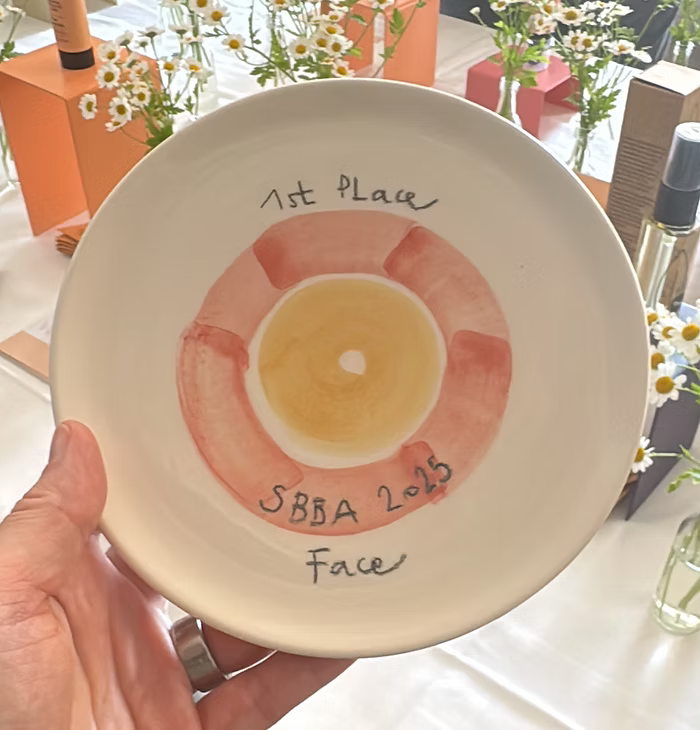1er prix au Small Beauty Business Award 2025