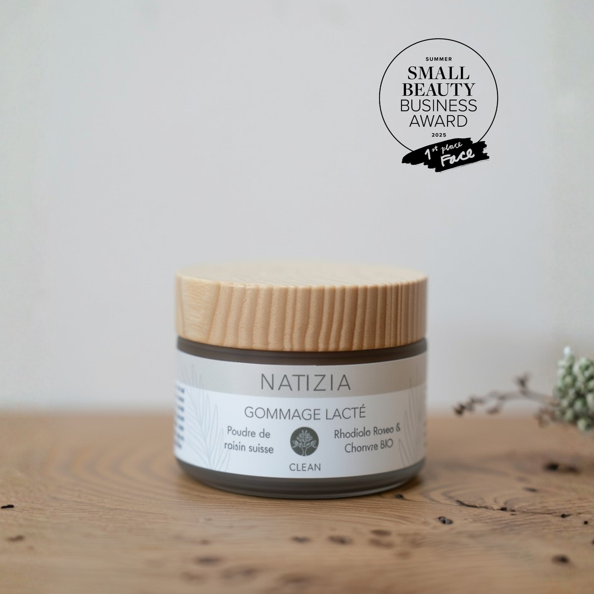Milky face scrub